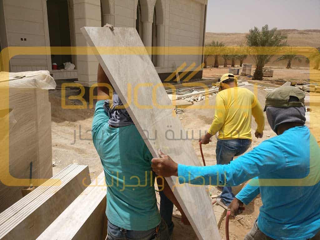 تركيب الرخام
