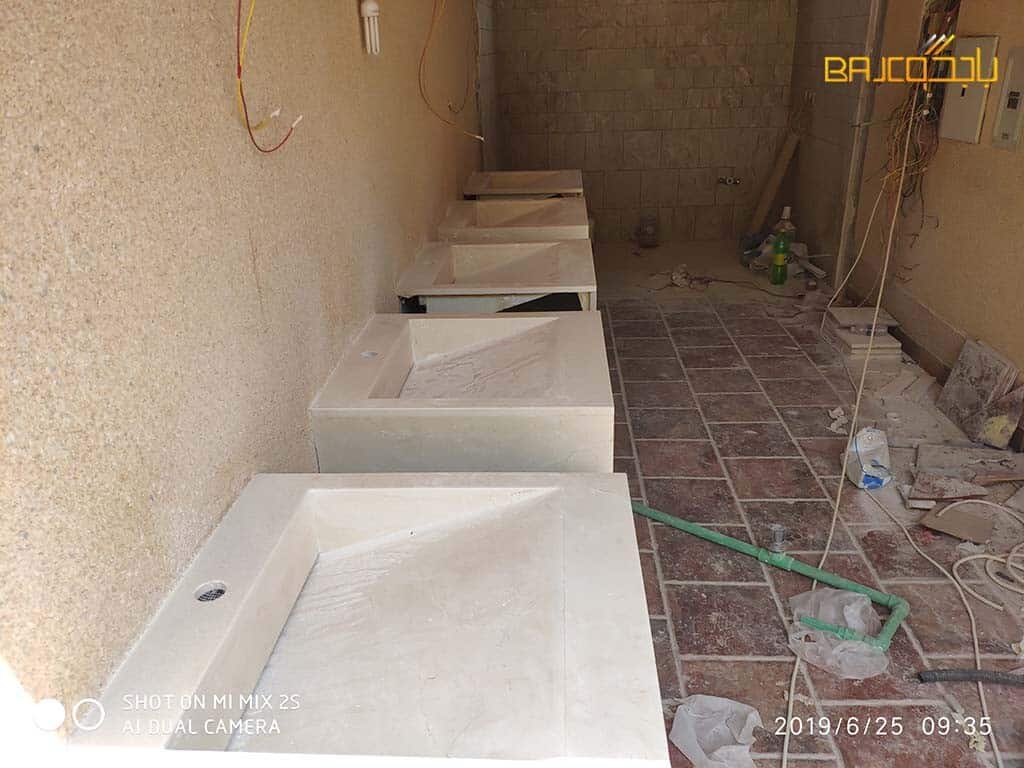 تفصيل مغاسل رخام طبيعي (1)
